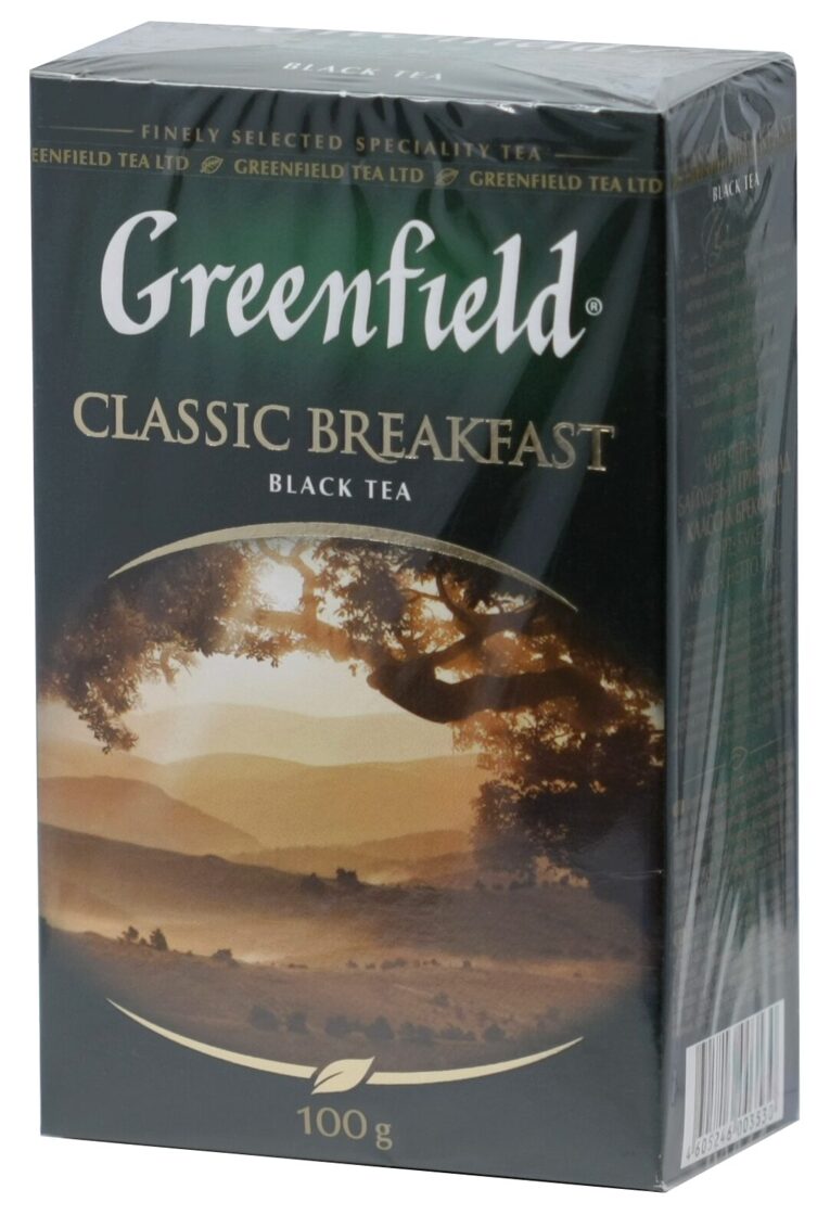 Greenfield Classic Breakfast Black Tea beramā liellapu melnā tēja 100 g ...