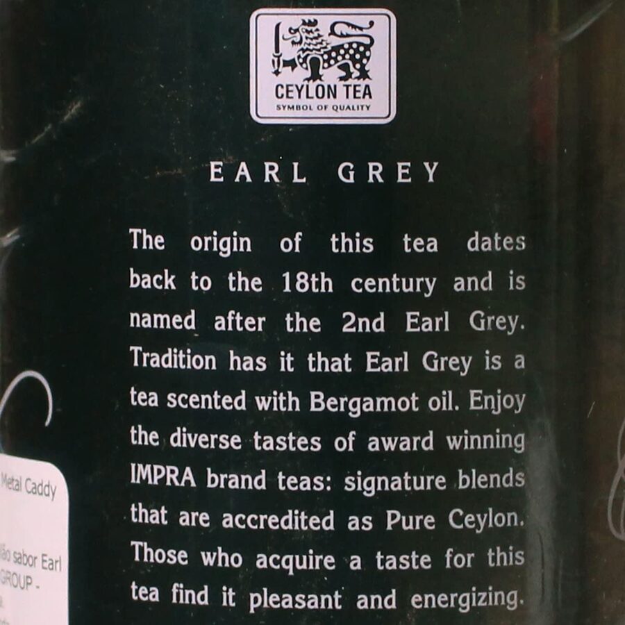 Impra Exclusive Earl Grey крупнолистовой рассыпной черный чай с ...