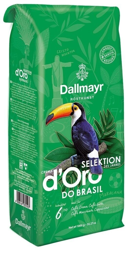 Dallmayr Selektion Crema d'Oro do Brasil kafijas pupiņas 1 kg
