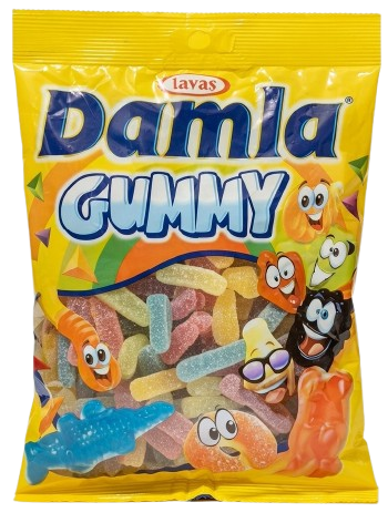 Tayas Damla Gummy Sour Worms želejkonfektes 1 kg