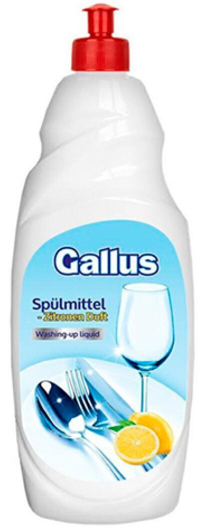  Gallus Zitronen trauku mazgāšanas līdzeklis 850 ml
