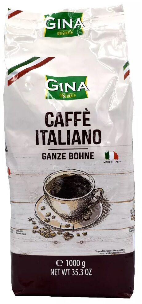 Gina Caffè Italiano кофе в зернах 1 кг