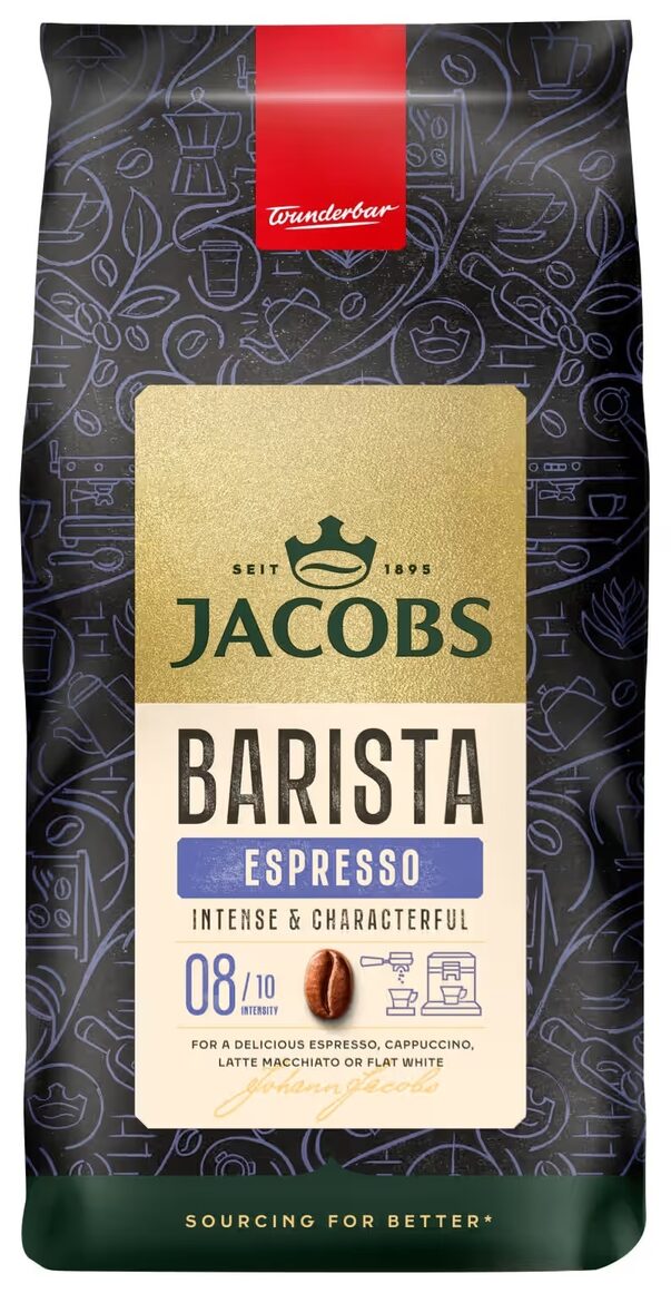 Jacobs Barista Editions Espresso kohvioad 1 kg