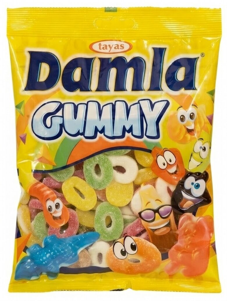 Tayas Damla Gummy Rings želė saldainiai 1 kg
