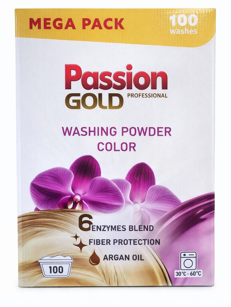 Passion Gold Color pulber pesu pesemiseks 6 kг 