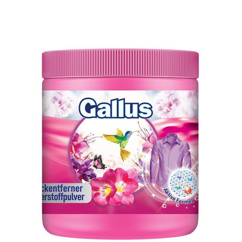 Gallus Color dėmių valymo milteliai spalvotiems skalbiniams 600 g