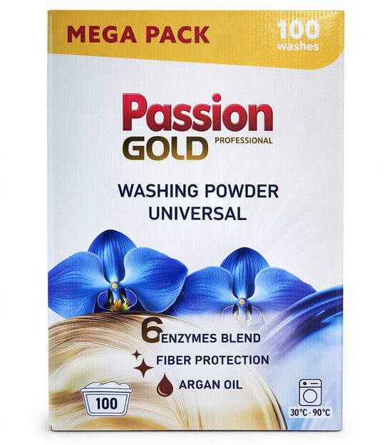 Passion Gold Universal pulveris veļas mazgāšanai 6 kg 