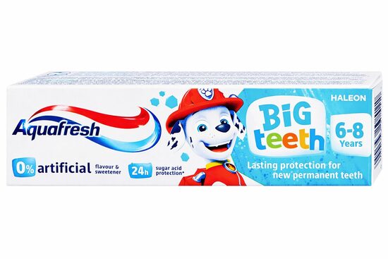Aquafresh Big Teeth (6-8 years) hambapasta 50 ml