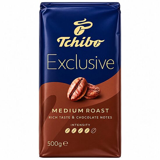 Tchibo Exclusive Medium Roast maltā kafija 500 g