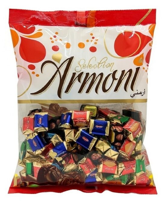 Antat Armeda Selection Armoni pildītās šokolādes glazūras konfektes ar krēmu 1 kg