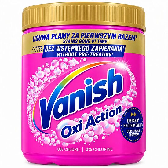 Vanish Oxi Action traipu tīrīšanas pulveris 970 g