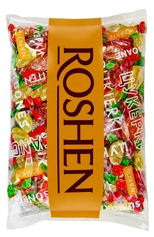 Roshen Citrus Mix Citrusiniai karameliniai saldainiai1 kg 