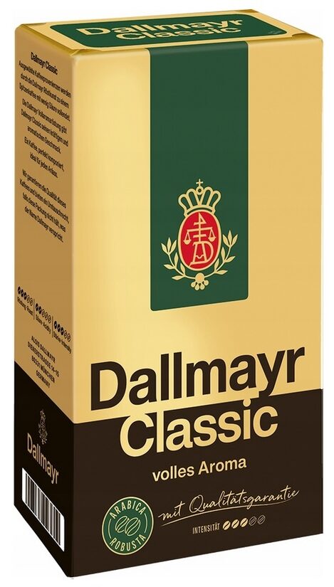 Dallmayr Classic jahvatatud kohv 500 g