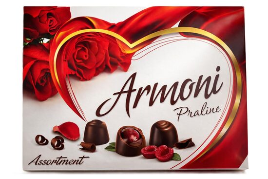 Antat Armoni Pralines Assortment šokoladinių saldainių asorti su kreminiu įdaru 210 g