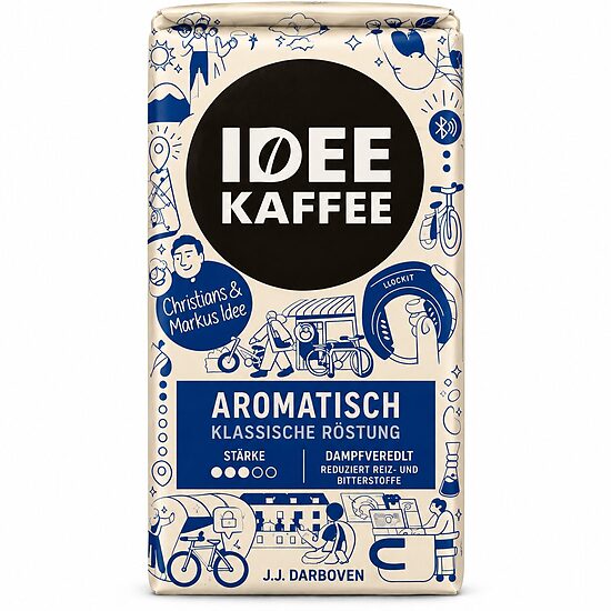  Idee Kaffee Classic maltā kafija 500 g