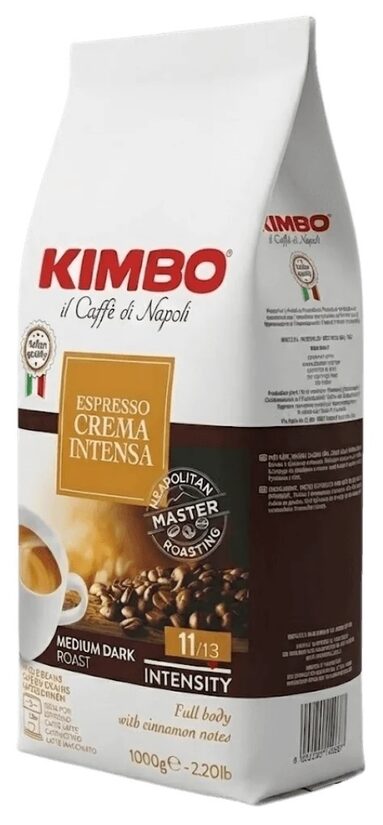 Kimbo Espresso Crema Intensa kafijas pupiņas 1 kg