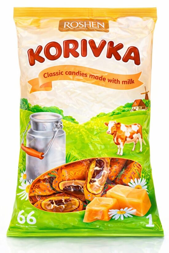Roshen Korivka neglazētas konfektes 1 kg