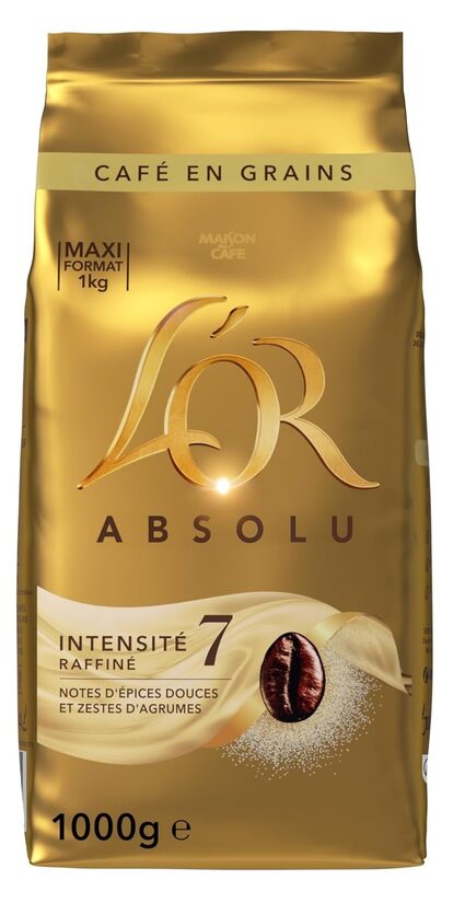 L'OR Absolu Intensité 7 kafijas pupiņas 1 kg