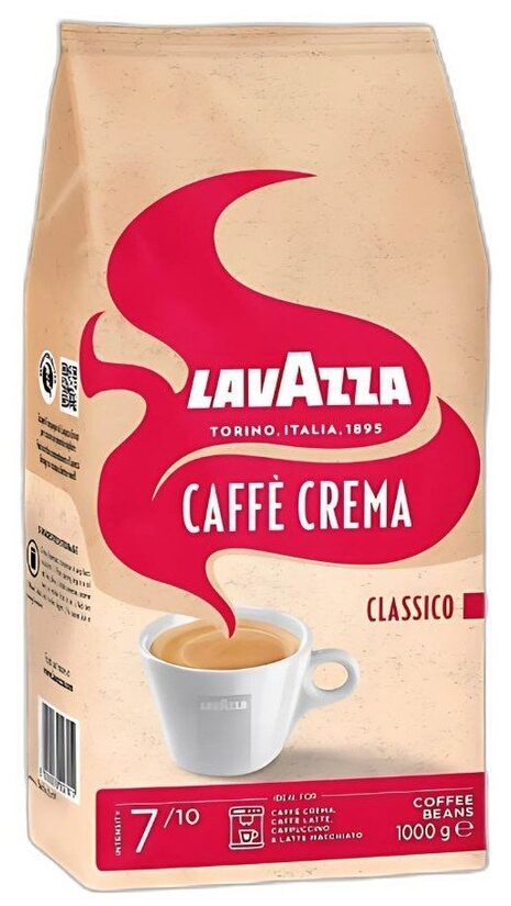 Lavazza Caffè Crema Classico kafijas pupiņas 1 kg