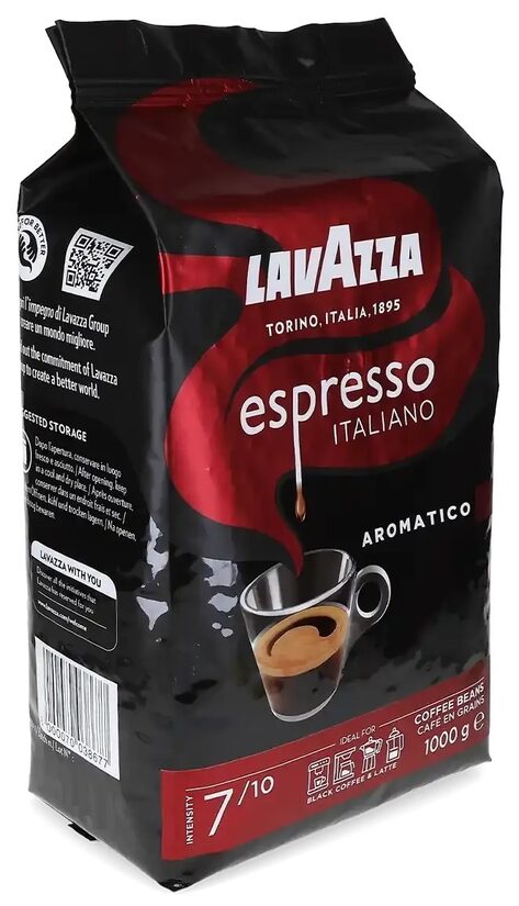 Lavazza Espresso Italiano Aromatico kafijas pupiņas 1 kg