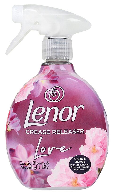 Lenor Crease Releaser Exotic Bloom & Moonlight Lily средство для разглаживания текстиля 500 мл