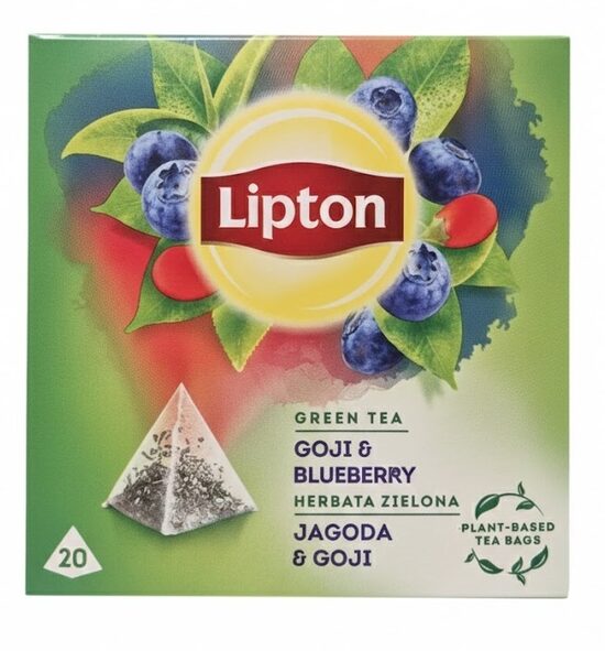 Lipton Green Tea Goji & Blueberry roheline tee godži marjade ja mustikatega 28 g (20 tk)