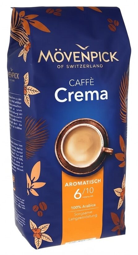 Mövenpick Caffè Crema kafijas pupiņas 1 kg