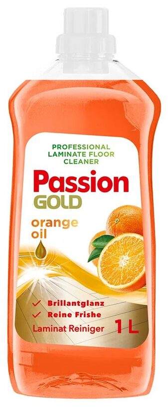 Passion Gold Orange Oil средство для мытья ламината с апельсиновым маслом 1 L