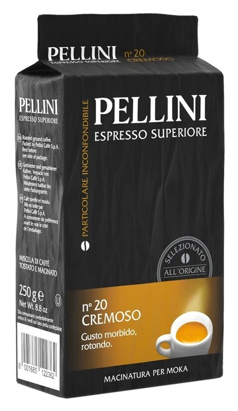Pellini Espresso Superiore No. 20 Cremoso malta kava 250 g
