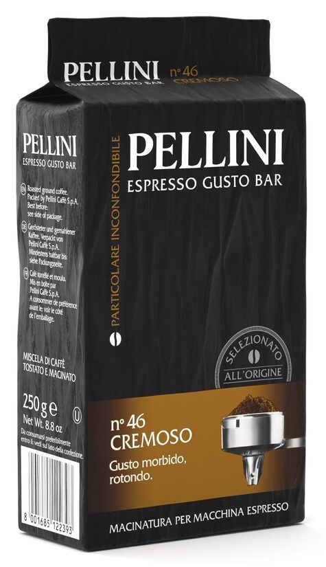 Pellini Espresso Gusto Bar No. 46 Cremoso malta kava 250 g