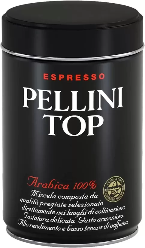 Pellini Top 100% Arabica молотый кофе 250 г
