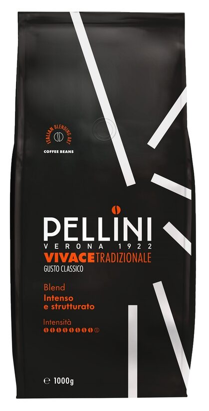 Pellini Vivace Tradizionale Gusto Classico кофе в зернах 1 кг