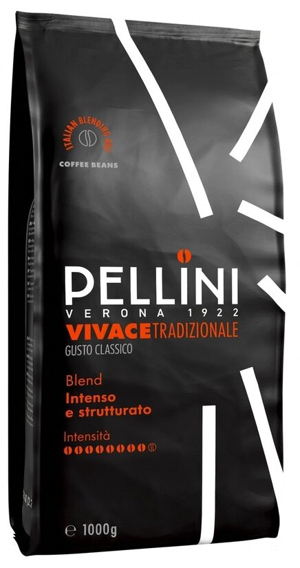 Pellini Vivace Tradizionale Gusto Classico кофе в зернах 1 кг