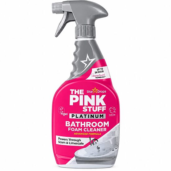 The Pink Stuff Platinum Bathroom Foam Cleaner vannitoa vahupuhastusvahend 750 ml