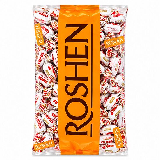 Roshen Crabs kommid kakao- ja maapähklitäidisega 1 kg