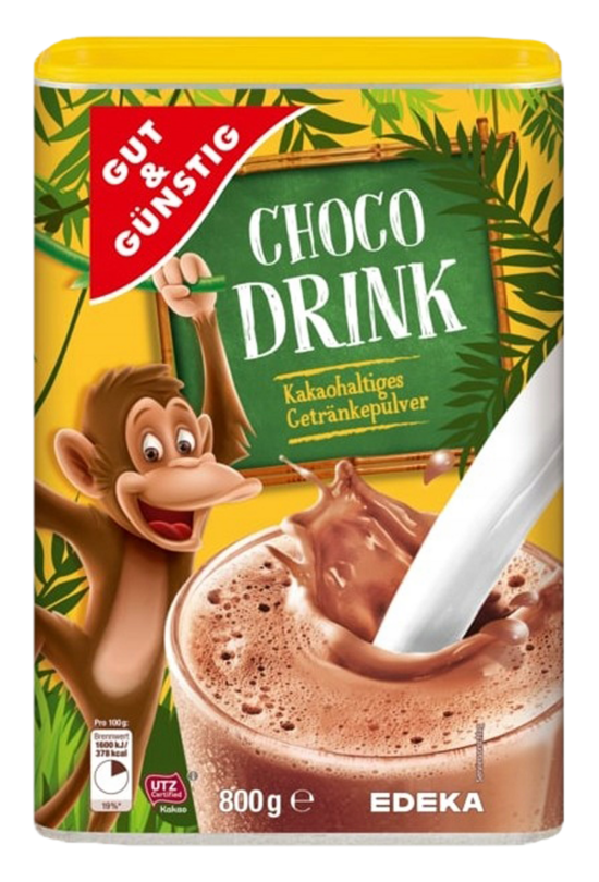 Gut & Günstig Choco Drink lahustuv kakaojoogipulber 800 g