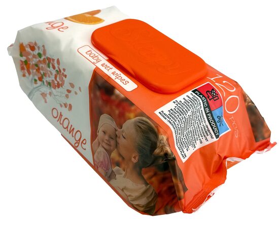 Sleepy Orange влажные салфетки для тела (120 шт.)