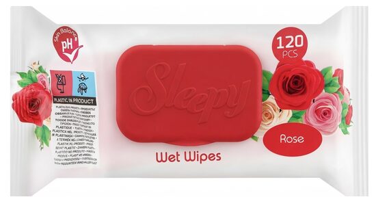 Sleepy Rose влажные салфетки для тела (120 шт.)