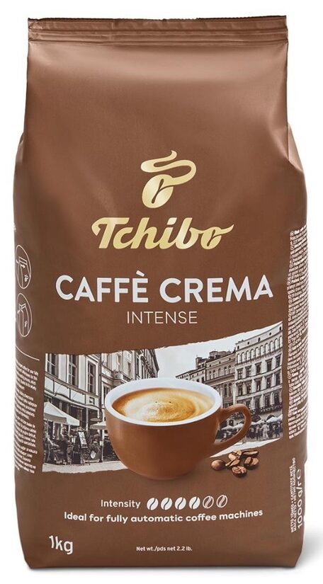 Tchibo Caffè Crema Intense kafijas pupiņas 1 kg