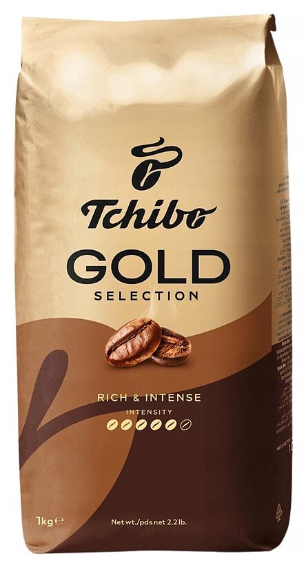 Tchibo Gold Selection kafijas pupiņas 1 kg