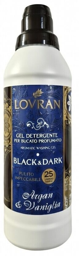 Lovran Argan Vaniglia Black & Dark tumšas veļas mazgāšanas želeja 1 l