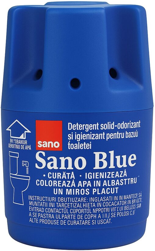 Блок для бачка унитаза Sano Blue 150 г