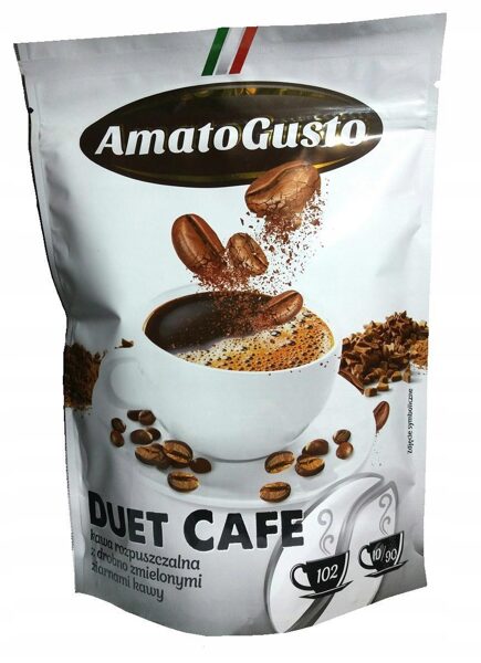 Amato Gusto Duet Cafe šķīstošā kafija 200 g