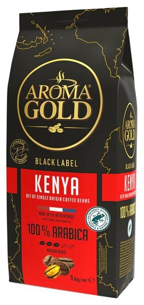 Aroma Gold Kenya kafijas pupiņas 1 kg