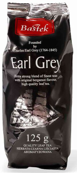 Bastek Earl Grey листовой рассыпной черный чай с бергамотом 125 г