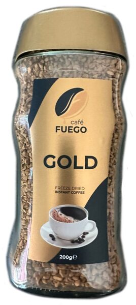 Fuego Gold šķīstošā kafija 200 g