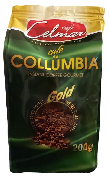 Celmar Cafe de Collumbia Gold šķīstošā kafija 200 g
