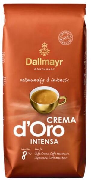 Dallmayr Crema d'Oro Intensa kavos pupelės 1 kg