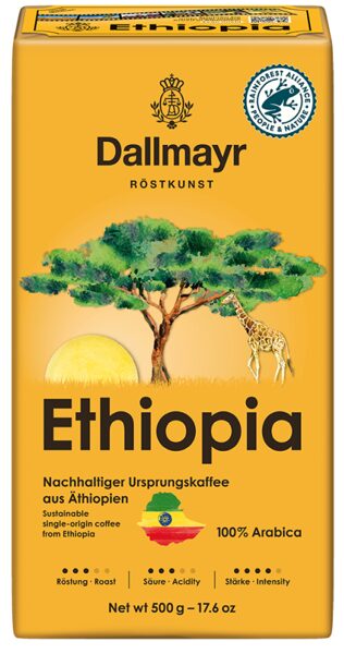 Dallmayr Ethiopia молотый кофе 500 г