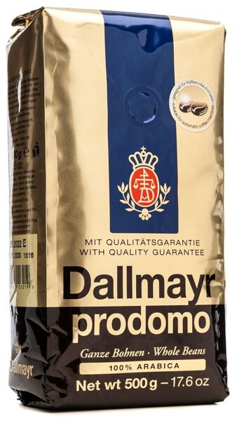 Dallmayr Prodomo kafijas pupiņas 500 g
